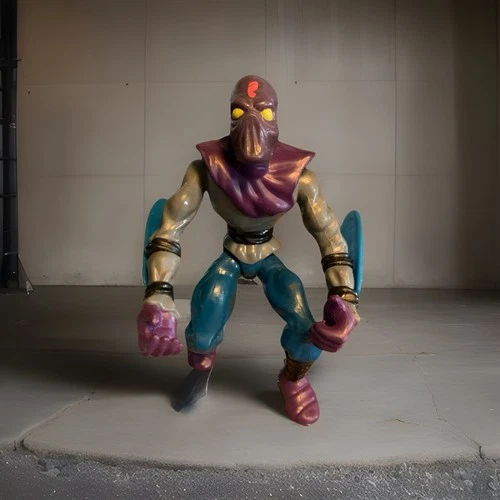 Vintage 1988 Teenage Mutant Ninja Turtles Foot Soldier Action Figure Playmates