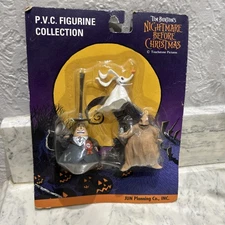 The Nightmare Before Christmas PVC Collection Mayor, Zero, Oogie Boogie SEALED