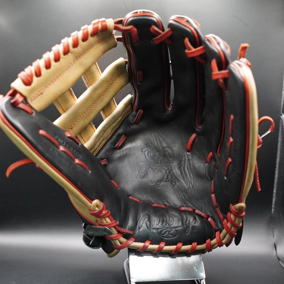 Guante Rawlings Japón Corazón de la Piel DORADO DERECHO 13 Outfielder PROBH34 Limited Foto 4 de 4