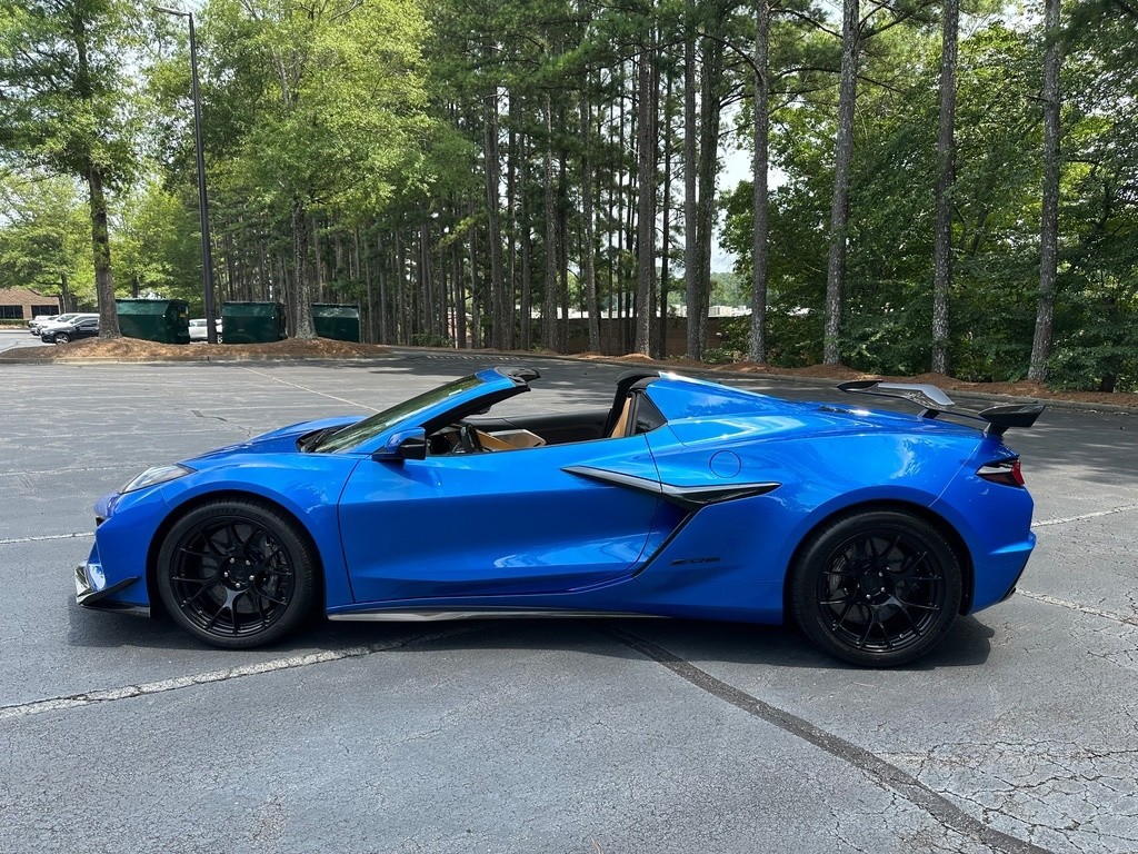 2024 Blue Chevrolet Corvette Z06 3LZ | C8 Corvette Photo 4