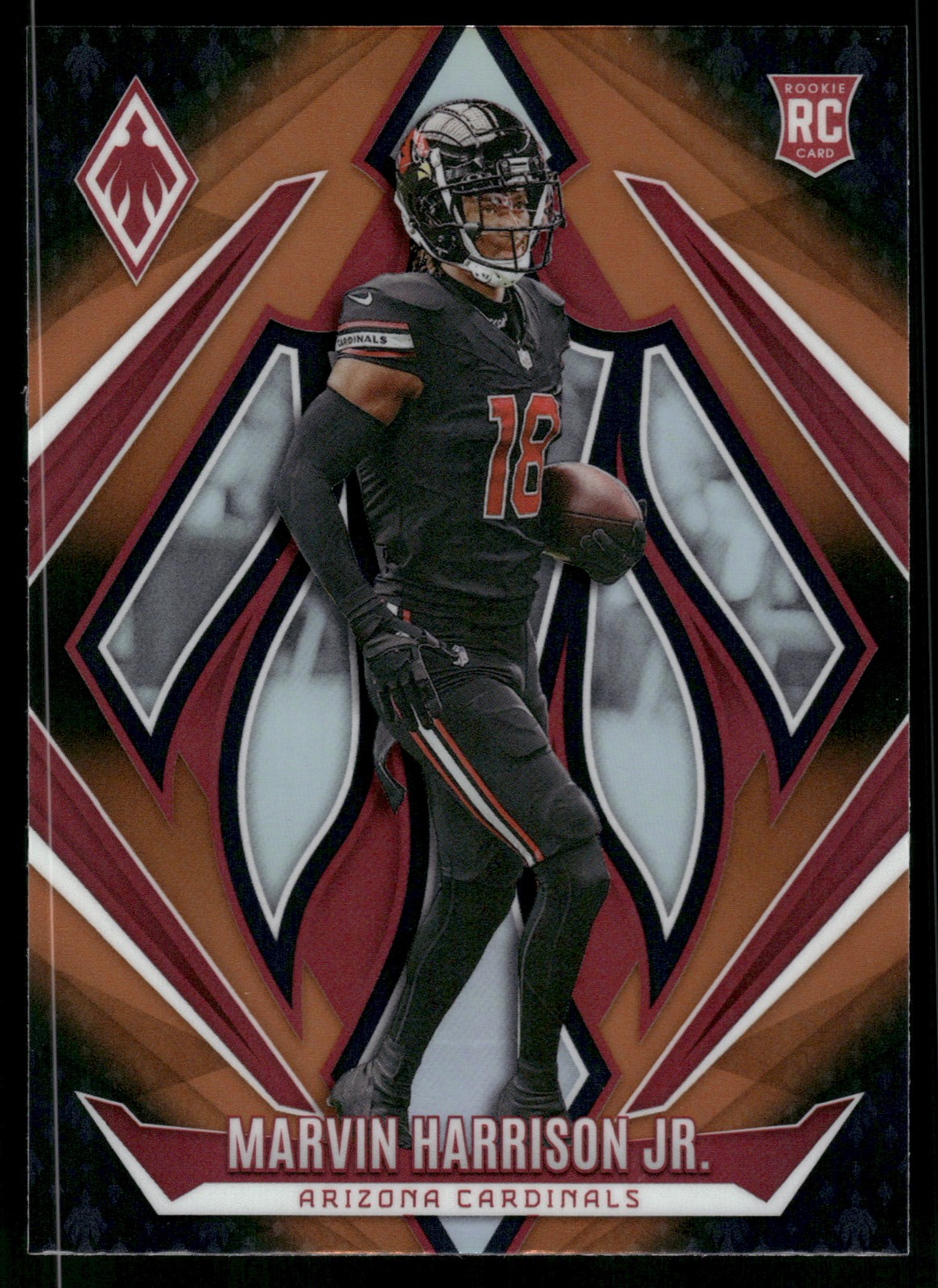 2024 Panini Phoenix #226 Marvin Harrison Jr. Orange Fade