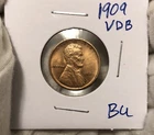 1909 VDB LINCOLN WHEAT PENNY IN STUNNING BU CONDITION!!