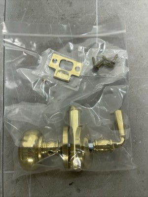 Deltana SDL980U3 Passage Tubular Screen Door Handleset Solid Brass US3 Finish