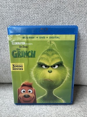 Illumination Presents: Dr. Seuss' The Grinch [Blu-ray] DVDs *No Digital