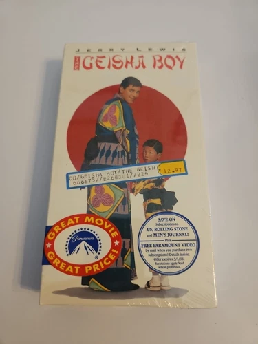 The Geisha Boy 1958 VHS Videotape Jerry Lewis , Suzanne Pleshette NEW
