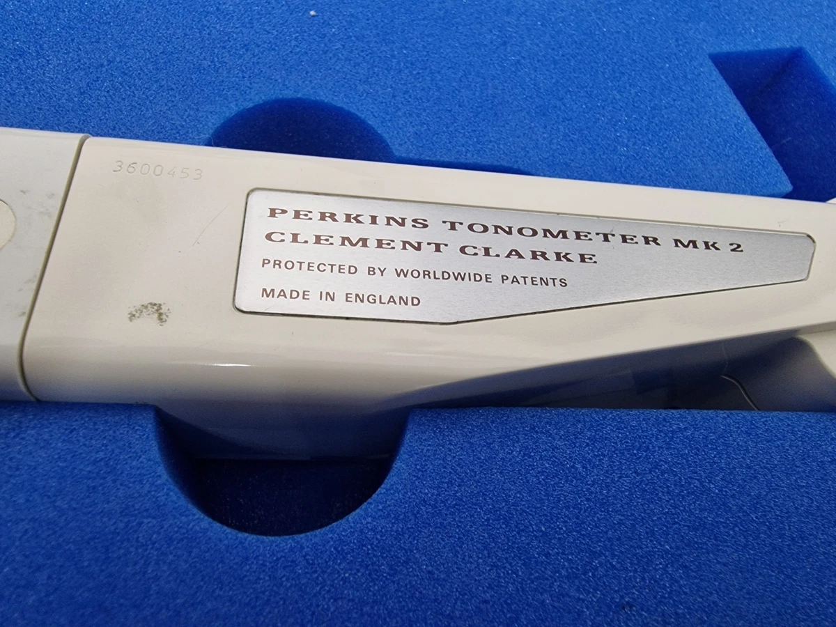 Perkins  MK2 Tonometer with calibration kits and prism
