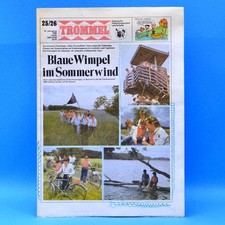 Trommel 25 26 1988 DDR Pioniere Beatles Volkspolizei Pionierschiff Templin