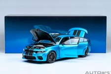 Autoart Dodge Charger SRT Hellcat Redeye Jailbreak (B5 Blue) 1/18 Scale New!