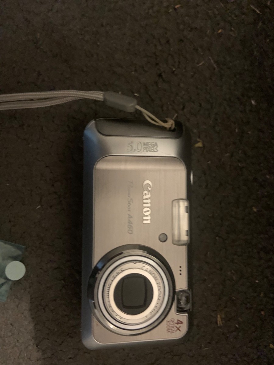 Canon Powershot A460 5.0MP 4x Zoom Lens Digital Camera PC1226 for