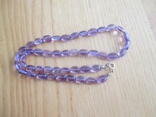 VINTAGE PRETTY REAL AMETHYST NECKLACE