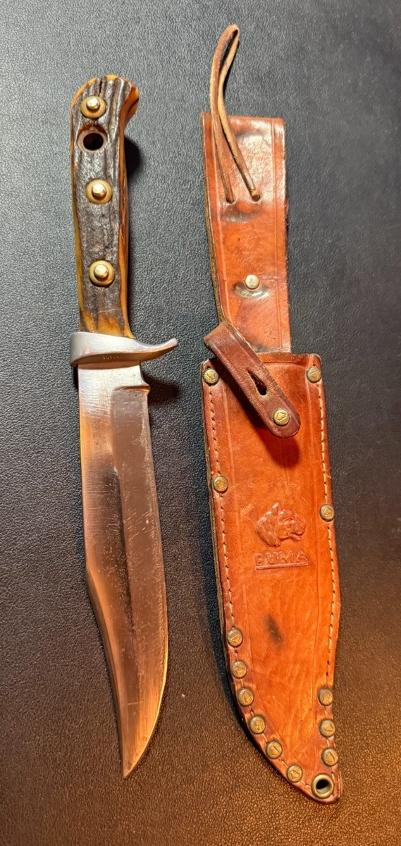 PUMA Plain Collectible Vintage Factory Manufactured Fixed Blade