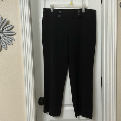 Ashley black dress pants size XL