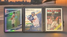 Ronald Acuna Jr. 3 Card Lot. Gallery of Stars Topps & Optic. Atlanta Braves