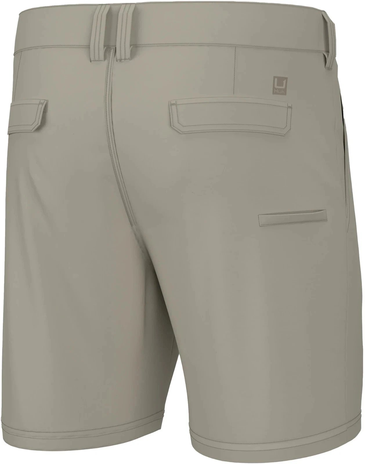 HUK Men's M Pursuit 8.5" Quick-Dry Outdoor Khaki Fishing Shorts MSRP $60