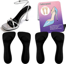 3/4 Invisible High Heel Cushion Inserts for Women, Anti-Foot Sliding Forward Ins