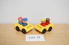 Vintage Fisher Price Little People Toy Lot  1960s-70s Figurines & Vehicles Lot13