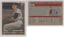 1957 Topps George Zuverink #11