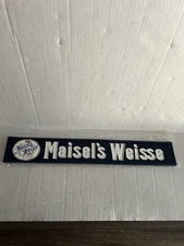 Maisel's Weisse Beer Logo Bar Tap Spill Drip Mat Rubber “24 Long NEW Rare