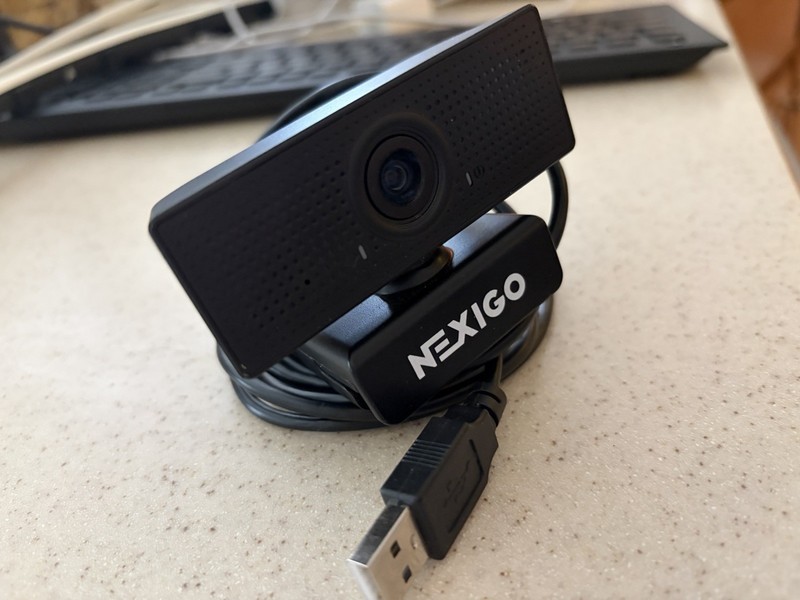 NexiGo N60 1080P HD Webcam w/ Microphone for Zoom & Skype / Teams