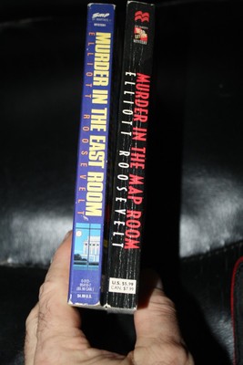 Elliott Roosevelt 2 PB lot Murder in the East Room & Murder in the Map Room