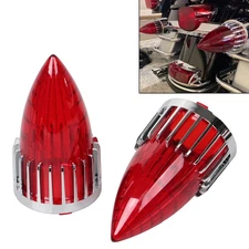 3 1/4" Chrome Turn Signal Lens Cover For Harley Electra Street Glide FLHX FLHXS