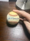 Joe DiMaggio Vince DiMaggio Tom DiMaggio Signed Baseball
