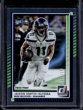 2025 Panini Donruss Jaxon Smith-Njigba Press Proof Silver #/199 Seahawks
