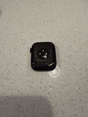 Apple Watch Nike Series 7 45mm Midnight Aluminum Case with Anthracite/Black...