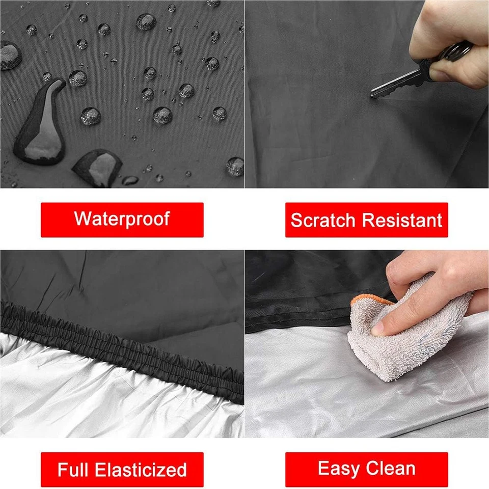 Full Car Cover Waterproof UV Protect For BMW 3 Series 320i 325i 328i 330i 335i - Image 4 of 4