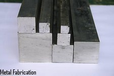 Image of Aluminium Square Bar 1/2" x 1/2" x 250mm 6082