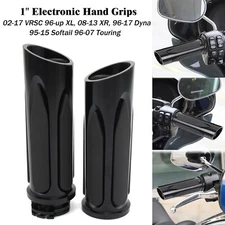 1'' Handlebar Hand Grips For Harley Electra Glide Dyna Road King Softail V-Rod