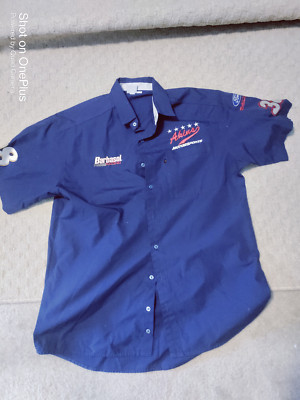 Barbasol Racing Aikens Motorsports used Pit Shirt #38 size L
