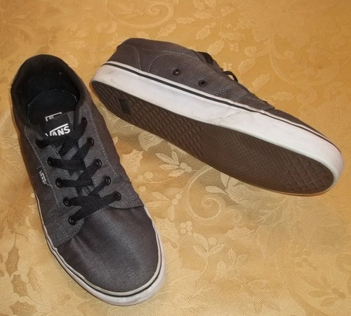 grey vans size 10