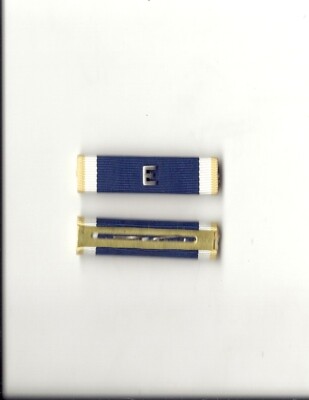 Navy ribbon bar with E device attachment | eBay