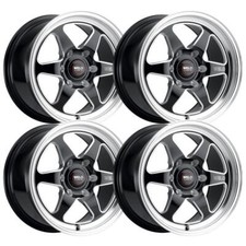 Set-4 Weld Ventura 6 Drag 17x10 6x135 Black 42mm Wheels Rims 17 Inch