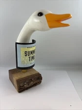 Beer Tap Handle Goose Island Summer Time Beer Tap Handle Figural Bird Tap Handle