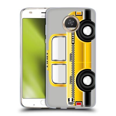 HEAD CASE DESIGNS YELLOW CAB SOFT GEL CASE FOR MOTOROLA PHONES 2
