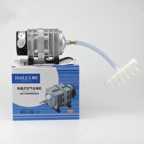For Aquarium Fish Hailea Air Compressor Oxygen Pump 55- 90L/M Electromagnetic - Picture 7 of 18
