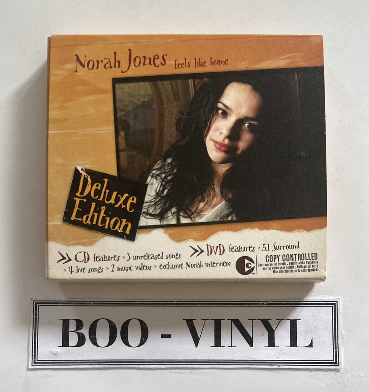 Norah Jones Feels Like Home CD & DVD Deluxe Edition bonus tracks NM / NM
