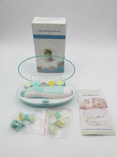 CONVISEN BABY ELECTRIC NAIL FILE 6 IN 1 MANICURE SET 10 GRIND HEADS BABY-ADULT!