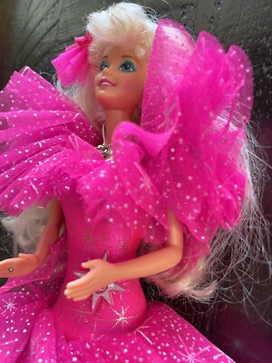 barbie in a hot pink dress Barbie Fashionistas Hot Pink Dress
