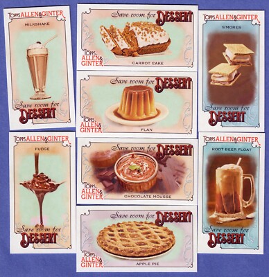 2023 Topps Allen & Ginter Save Room for Dessert Mini ~ You Pick ~ SP