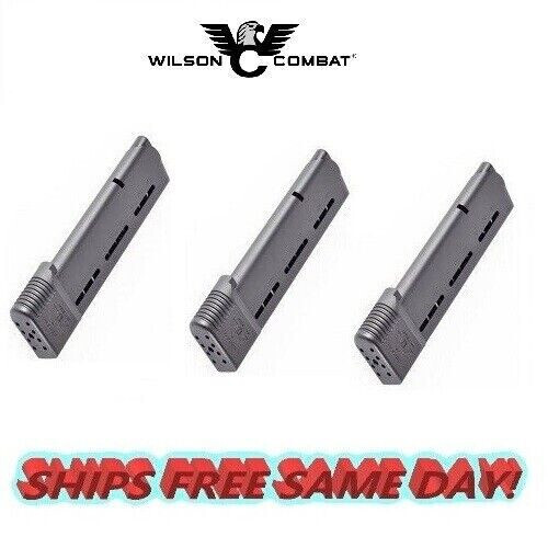 Wilson Combat THREE 1911 .45 ACP 10 Round ETM Railed Magazines NEW ...