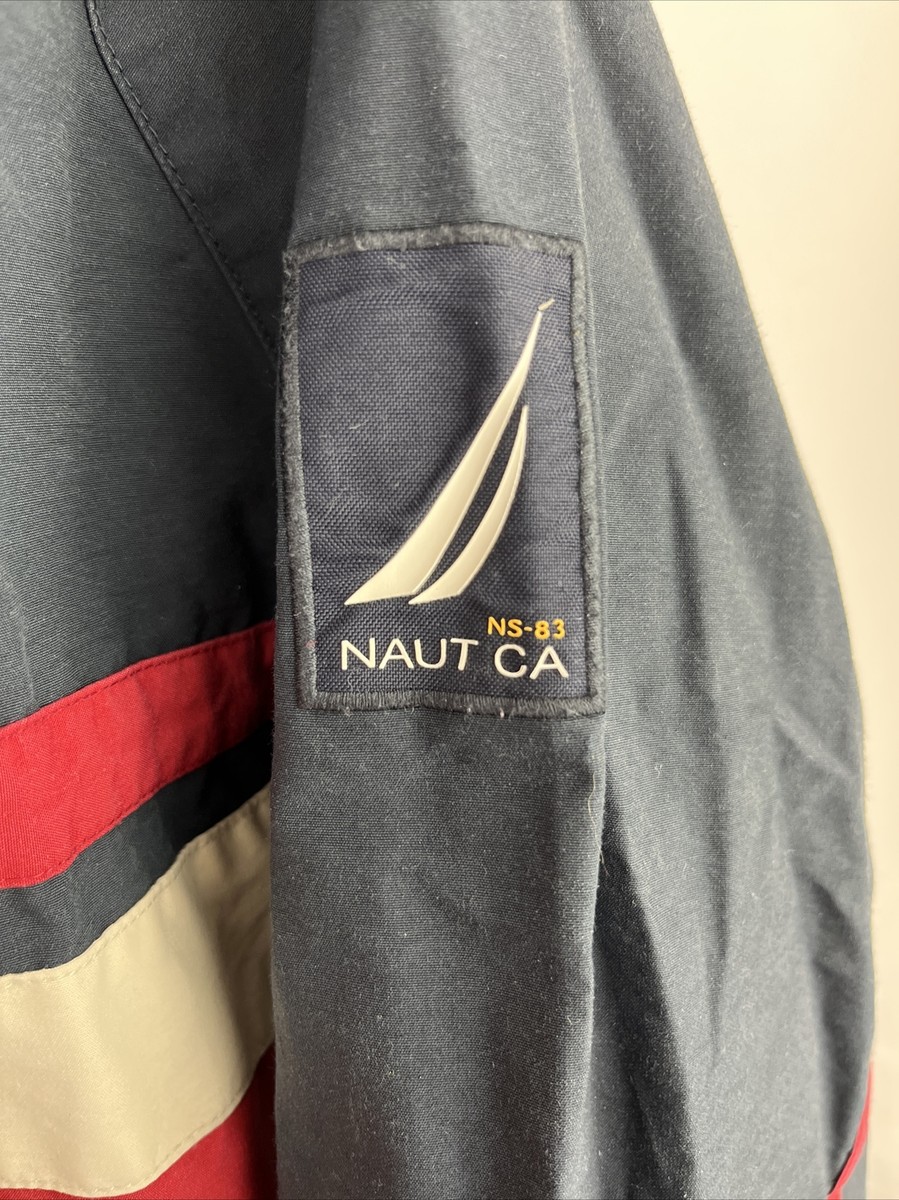 Vtg Nautica NX2000 Reversible Men's Jacket Red White Blue | eBay