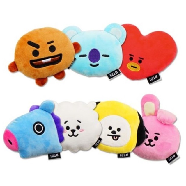 BT21 Wrist Rests Cushion BTS Tata Koya Mang RJ Chimmy Cooky Shooky Line Friends | eBay