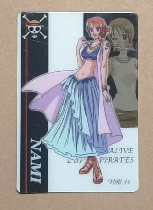 クミ　トレカ No.34 Nami One Piece Gummy Card Trading Card Gumi 2002 | eBay