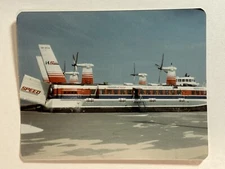 Vintage Photo Hoverspeed GH-2004 Swift Hovercraft Paris, France