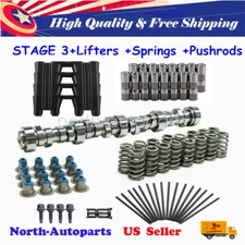 For Ls Truck Stage 3 Cam Lowlift Vortec 4.8 5.3 6.0 6.2 Lifters Springs Pushrods