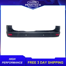 Rear Bumper Cover W/ Sensor Holes Reflectors For 2019-2022 Ford Transit Connect