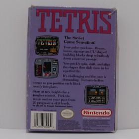 Tetris NES Nintendo Entertainment System - Authentic Tested CIB